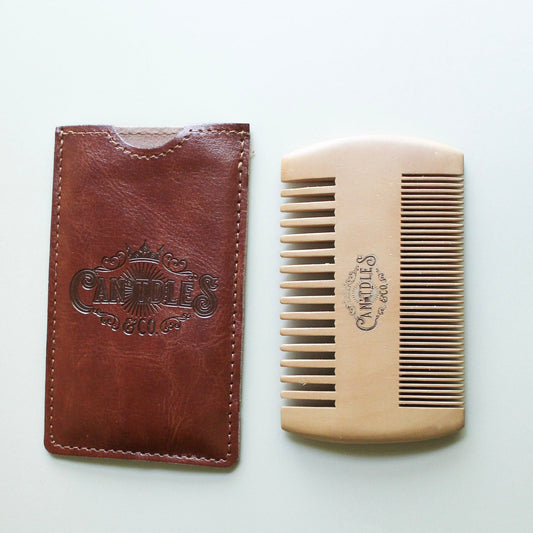 Can'tdles Beard Care The Can'tdles Dual-Sided Beard Comb