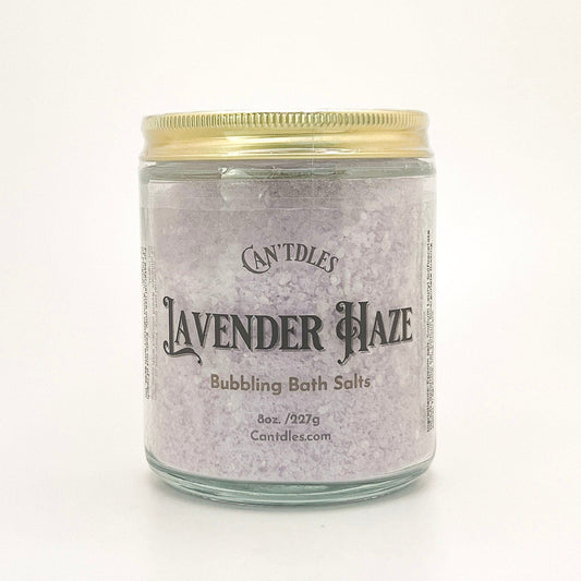 Can'tdles Bubbling Bath Salts Lavender Haze: Bubbling Bath Salts