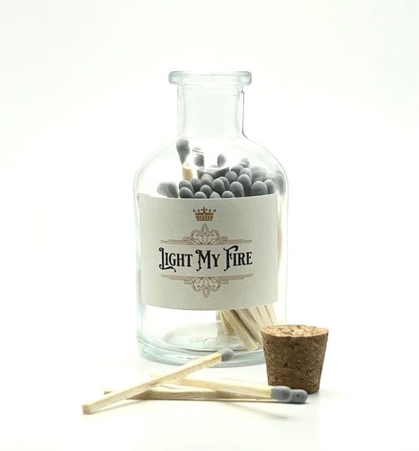 Can'tdles Light My Fire Apothecary Bottle Matches