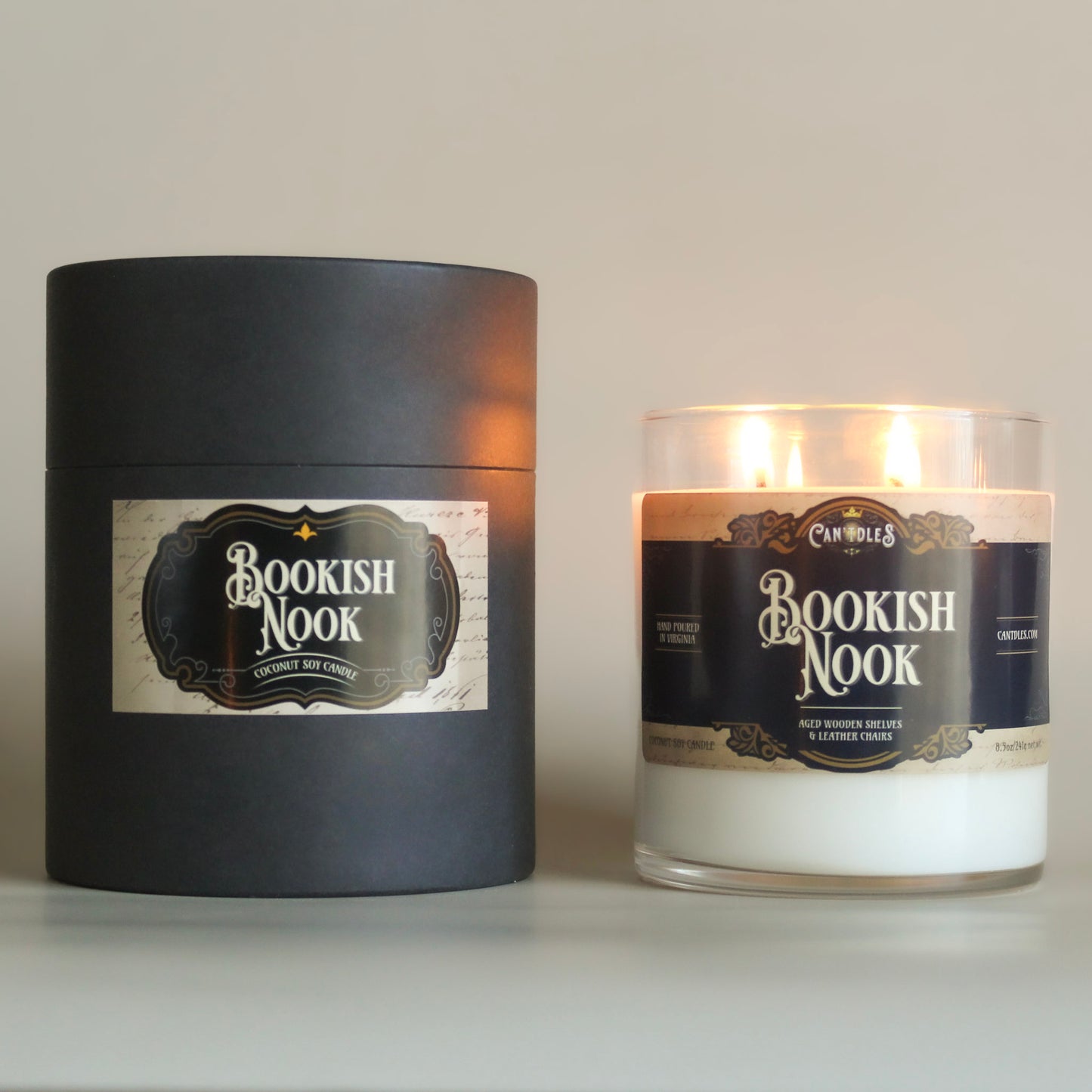 Bookish Nook: Cozy Library Scent