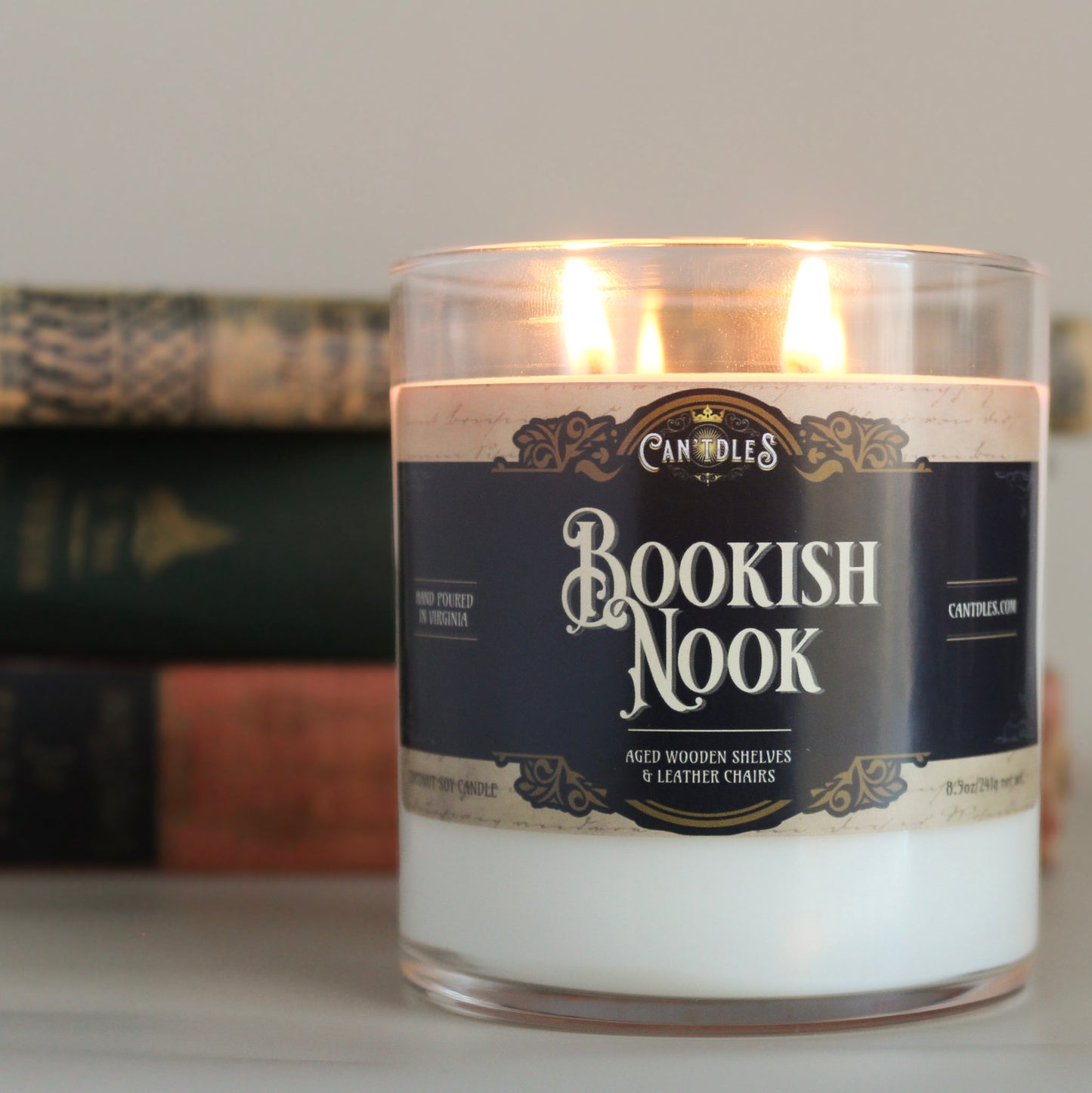 Bookish Nook: Cozy Library Scent