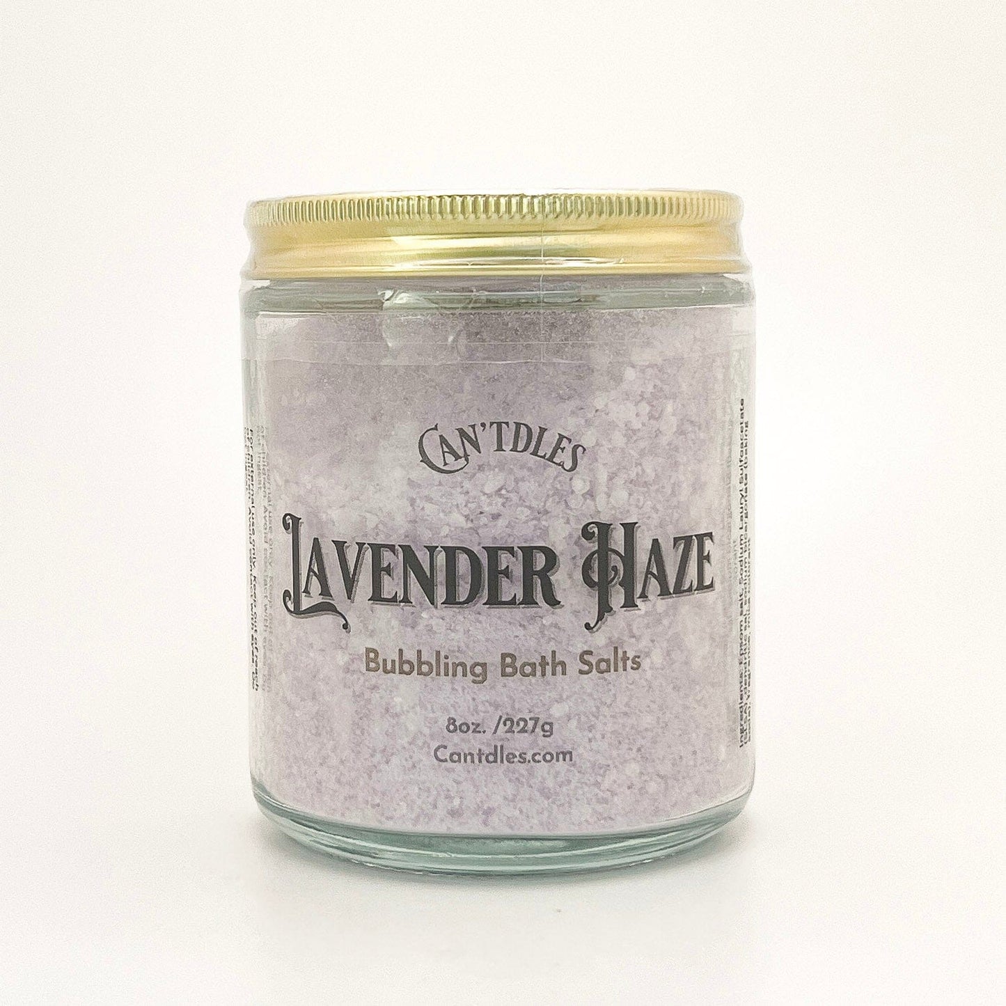 Can'tdles Bubbling Bath Salts Lavender Haze: Bubbling Bath Salts
