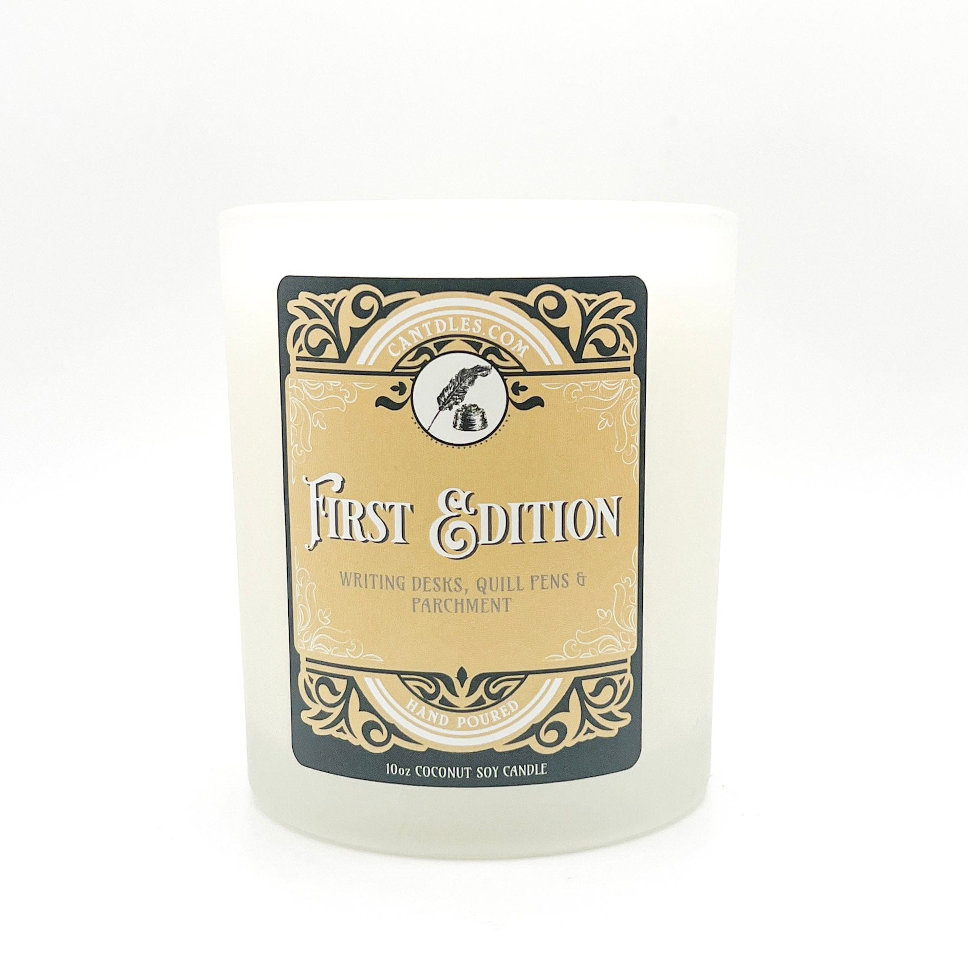 Can'tdles Candles First Edition Candle: Parchment, Quill, Writing Desks & Ink