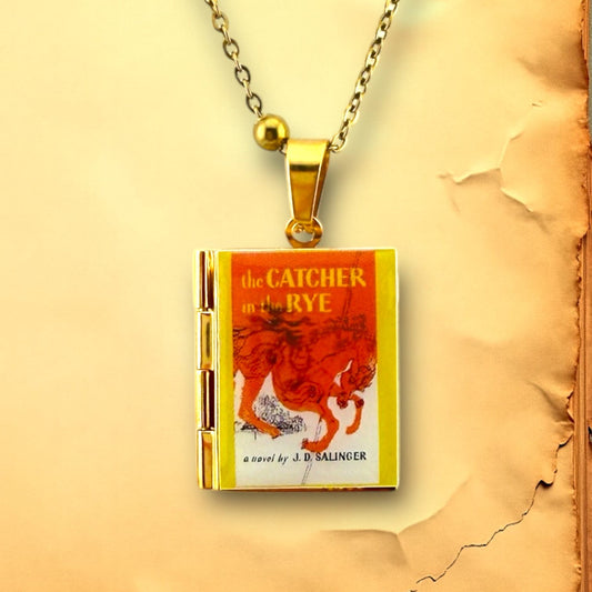 Can'tdles & Co.  Necklace Catcher In the Rye Book Locket