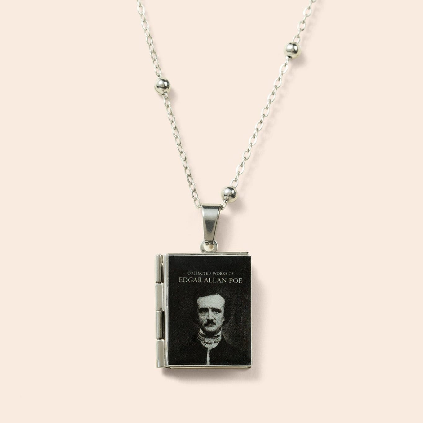 Can'tdles & Co. Necklace Edgar Allen Poe Lit Locket