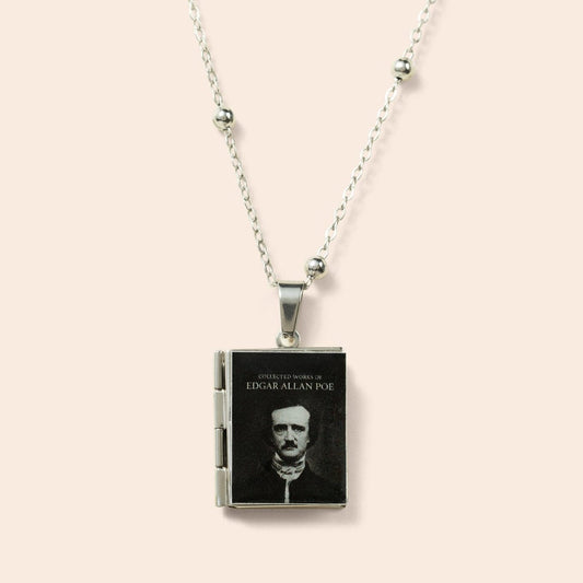 Can'tdles & Co. Necklace Edgar Allen Poe Lit Locket