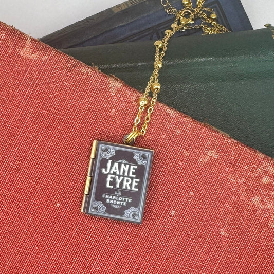 Can'tdles Necklace Jane Eyre Lit Locket