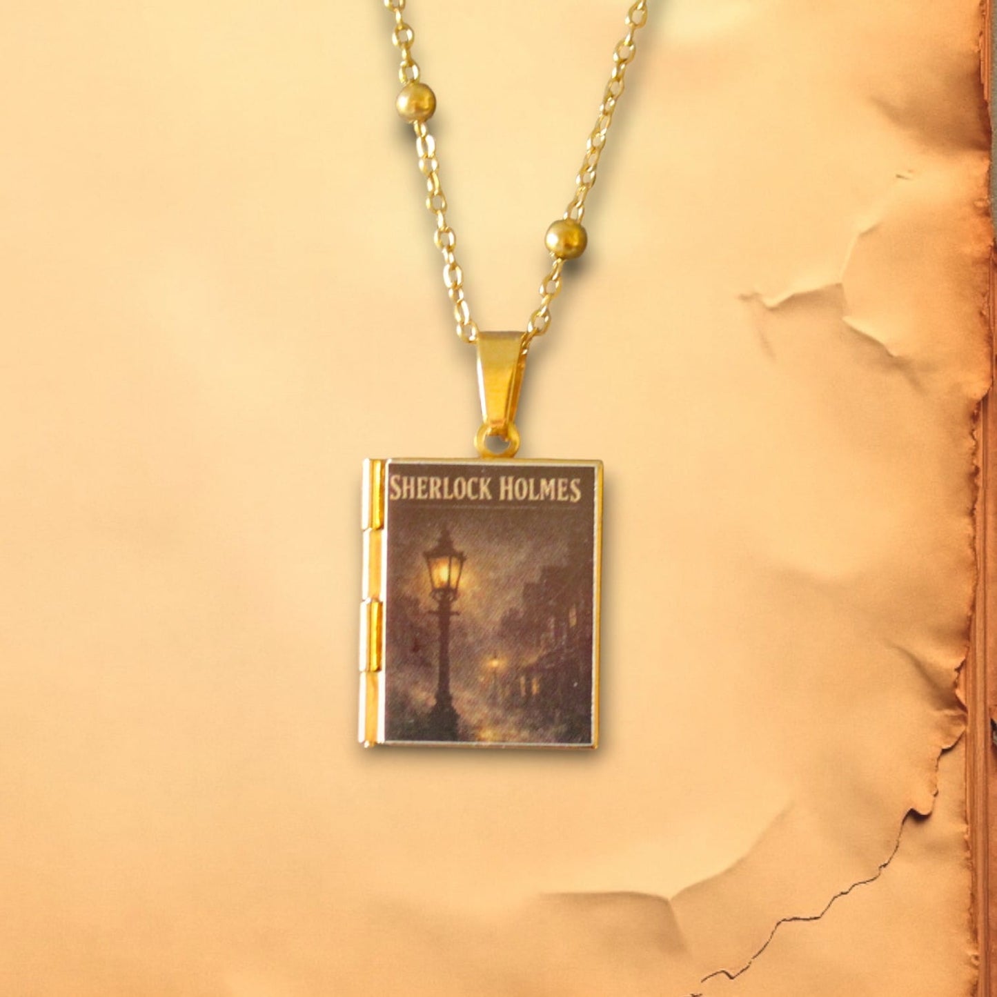 Can'tdles & Co. Necklace Sherlock Holmes Lit Locket