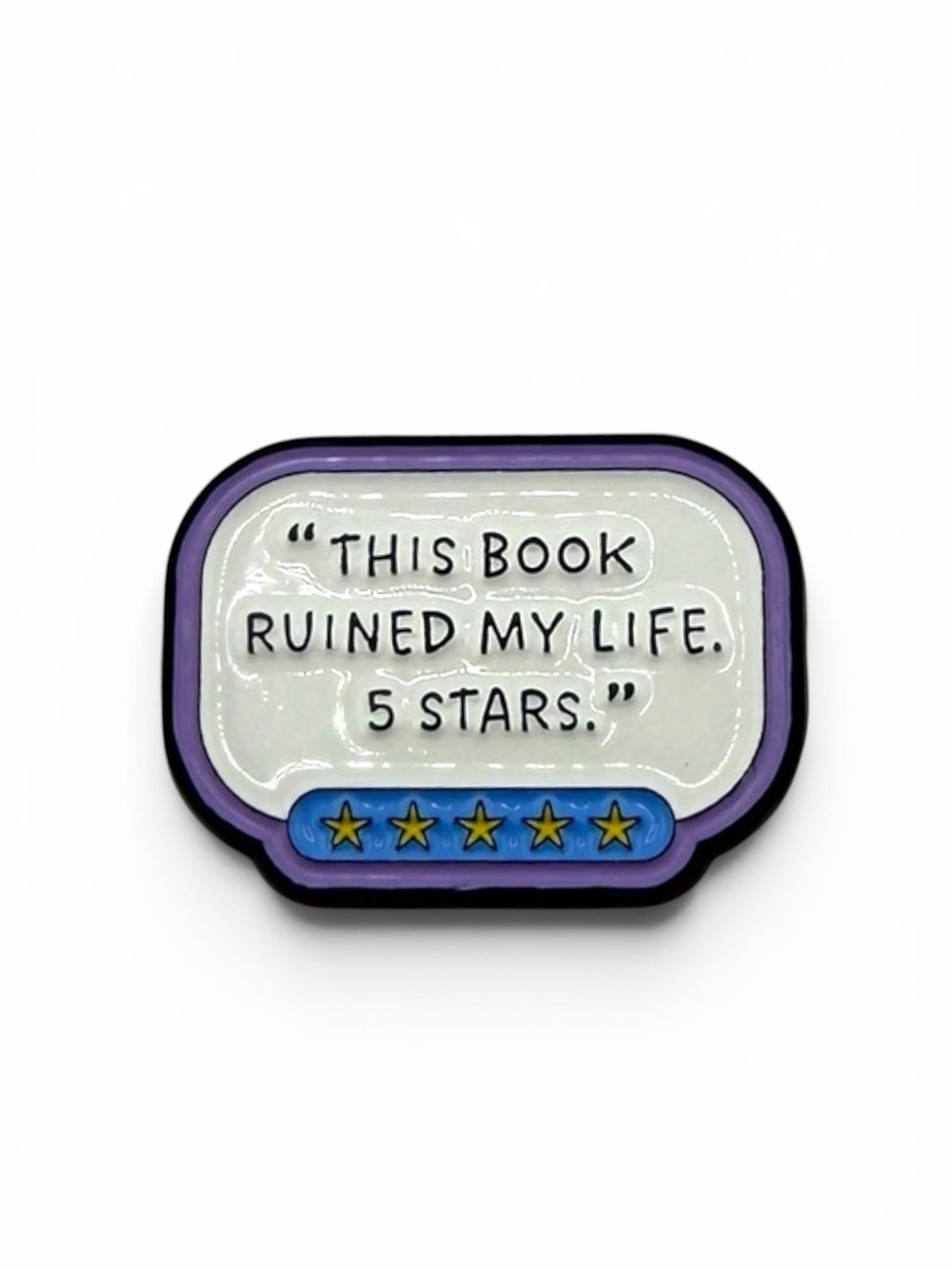 Can'tdles & Co. Pins Ruined My Life, 5 Stars Pin