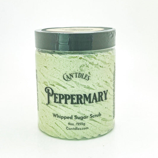 Can'tdles Sugar Scrub Peppermary: Whipped Sugar Scrub