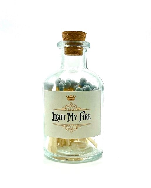 Can'tdles Light My Fire Apothecary Bottle Matches